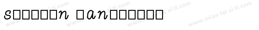 sourcen han字体转换